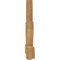 Ekena Millwork Kennewick Rough Sawn Timber Gable Bracket, Western Red Cedar, 60"W x 35"H x 4"D x 6"F, 14/12 Pitch GBW060X35X0406KEN00RWR - alternate 5